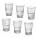 Jogo 6 Copos 38ml Shot Oxford Bar Bormioli Rocco